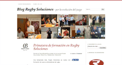 Desktop Screenshot of blog.rugbysoluciones.com